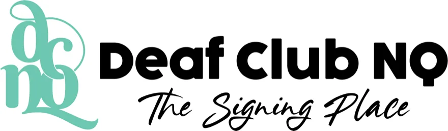 Deaf Club NQ โ The Signing Place logo
