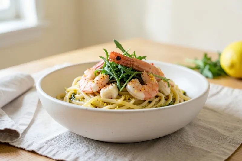 Prawn, Chilli & Garlic Linguine